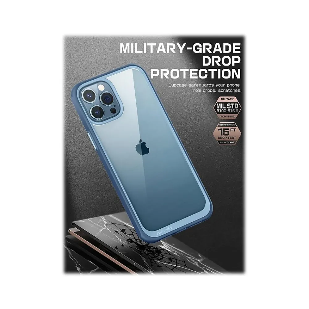 SUPCASE Unicorn Beetle Blue Slim Case for iPhone 13 Pro Max (SUP-iPhone2021-6.7-UBStyle-Azure)