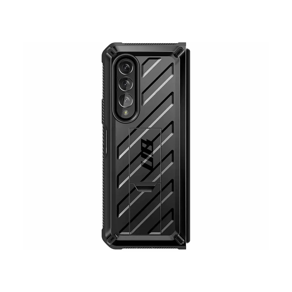 SUPCASE Unicorn Beetle Black Kickstand Case for Samsung Galaxy Z Fold4 (SUP-Galaxy2022-ZFold4-5G-Unicorn-SP-Blac)