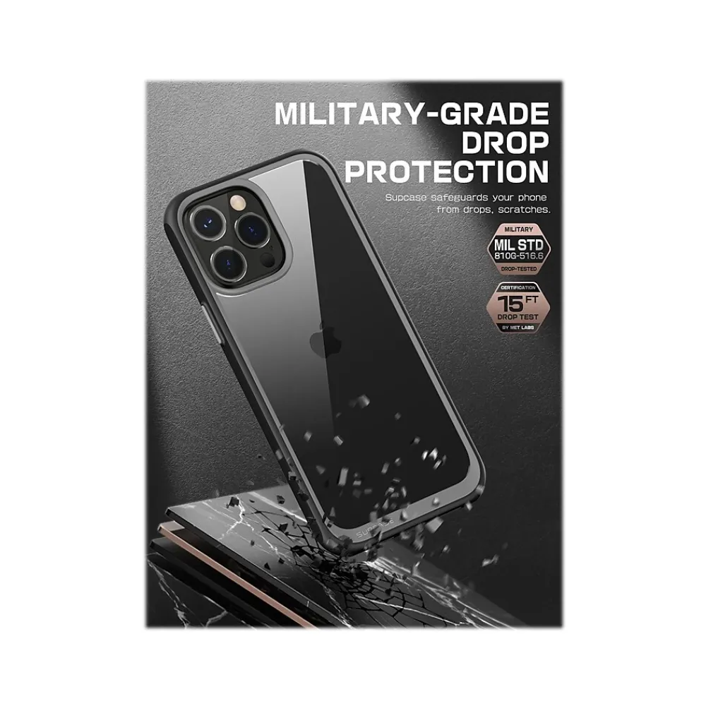 SUPCASE Unicorn Beetle Black Slim Case for iPhone 14 Pro (SUP-iPhone2022Pro-6.1-UBStyle-Black)
