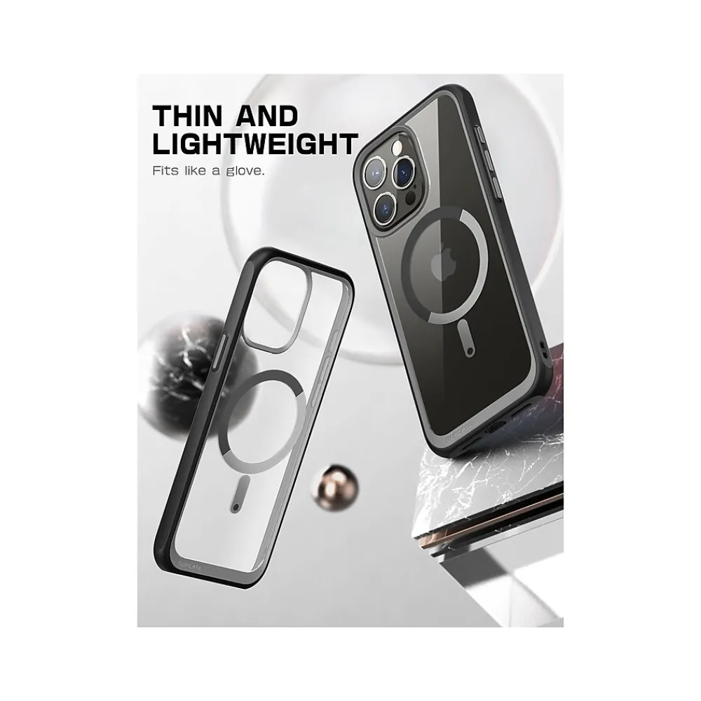 SUPCASE Unicorn Beetle MAG MagSafe Phone Case for iPhone 15 Pro, Black (SUP-iPhone2023Pro-6.1-UBMag-Black)