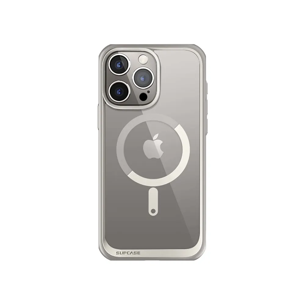 SUPCASE Unicorn Beetle MAG MagSafe Phone Case for iPhone 15 Pro Max, Gray (SUP-iPhone2023Max-6.7-UBMag-Gray)