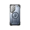 SUPCASE Unicorn Beetle MAG XT MagSafe Bumper Case for Samsung Galaxy S24 Ultra, Shock Absorbing, Metallic Blue (GXYS24U5GMXTTT)