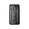 SUPCASE Unicorn Beetle Pro MagSafe Rugged Case for iPhone 12/12 Pro, Shock Absorbing, Black (SUP-iPhone2020-6.1-UBPro-SP-Black)