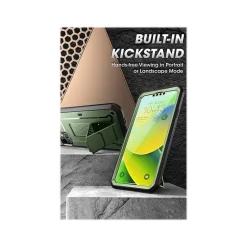 SUPCASE Unicorn Beetle PRO Dark Green Rugged Case for iPhone 14 (SUP-iPhone2021/22-6.1-UBPro-SP-Guldan)