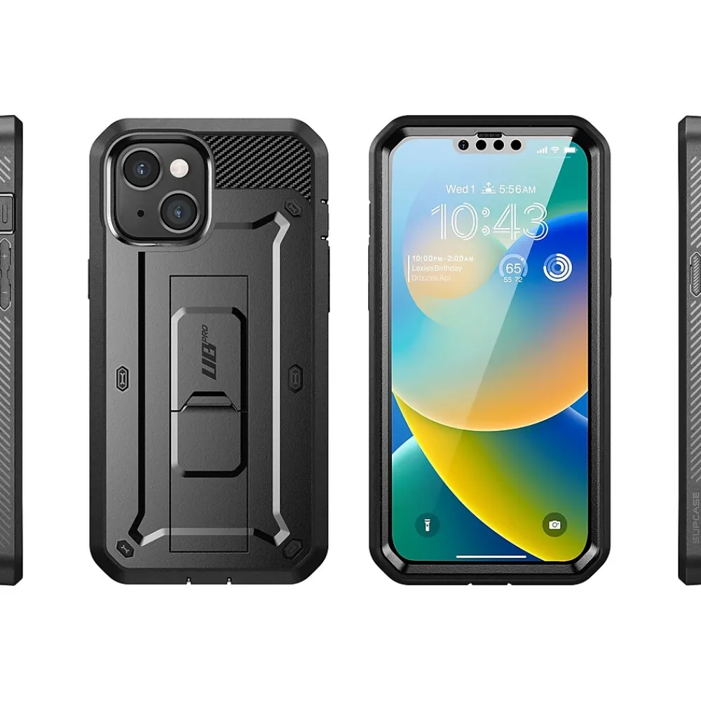 SUPCASE Unicorn Beetle PRO Black Rugged Case for iPhone 14 Plus (SUP-iPhone2022-6.7-UBPro-SP-Black)