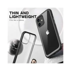 SUPCASE Unicorn Beetle Style MagSafe Rugged Case for iPhone 12 mini, Black (SUP-iPhone2020-5.4-UBStyle-Black)