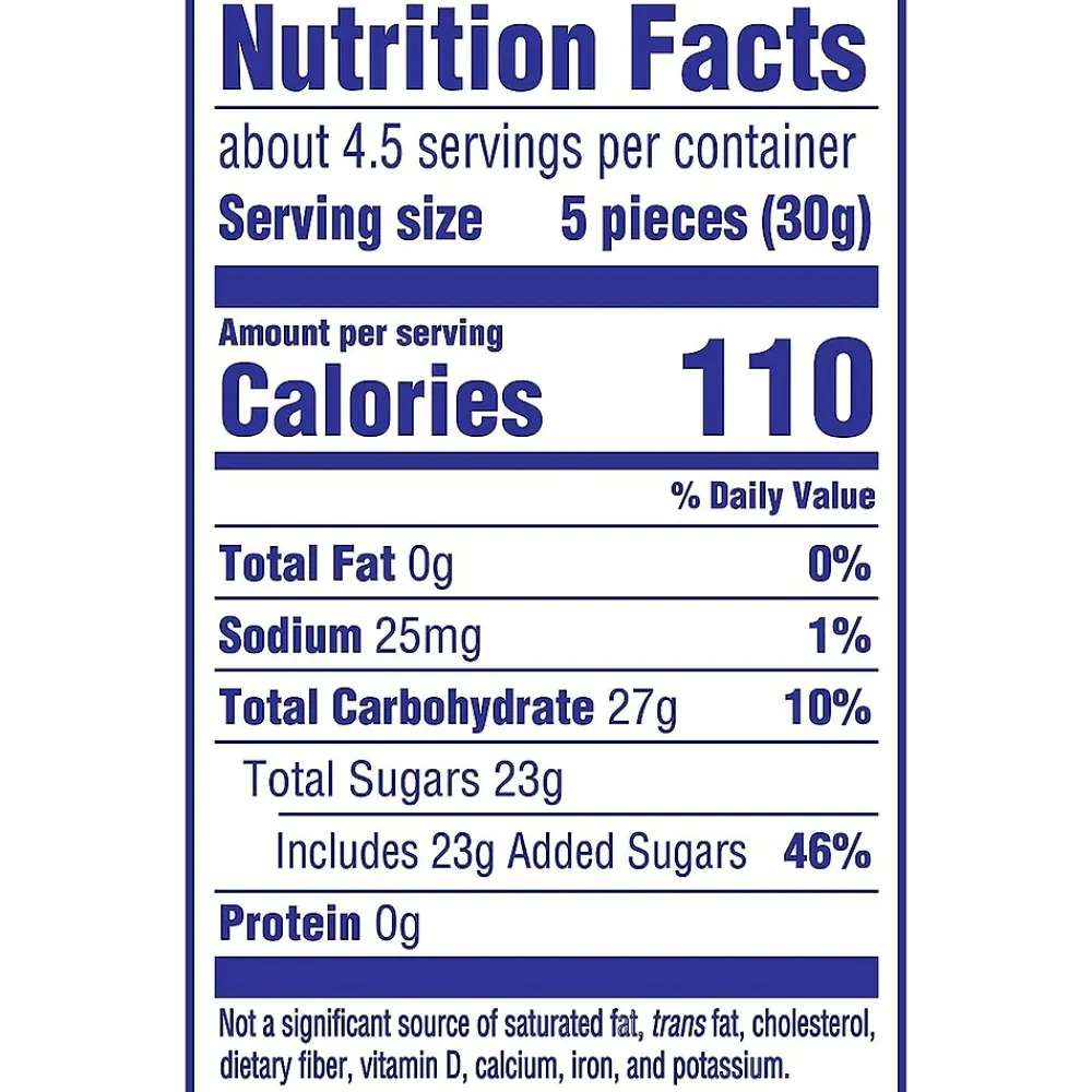Swedish Fish Original Soft & Chewy Candy, 5 oz, 12/Carton (JAR1506208)