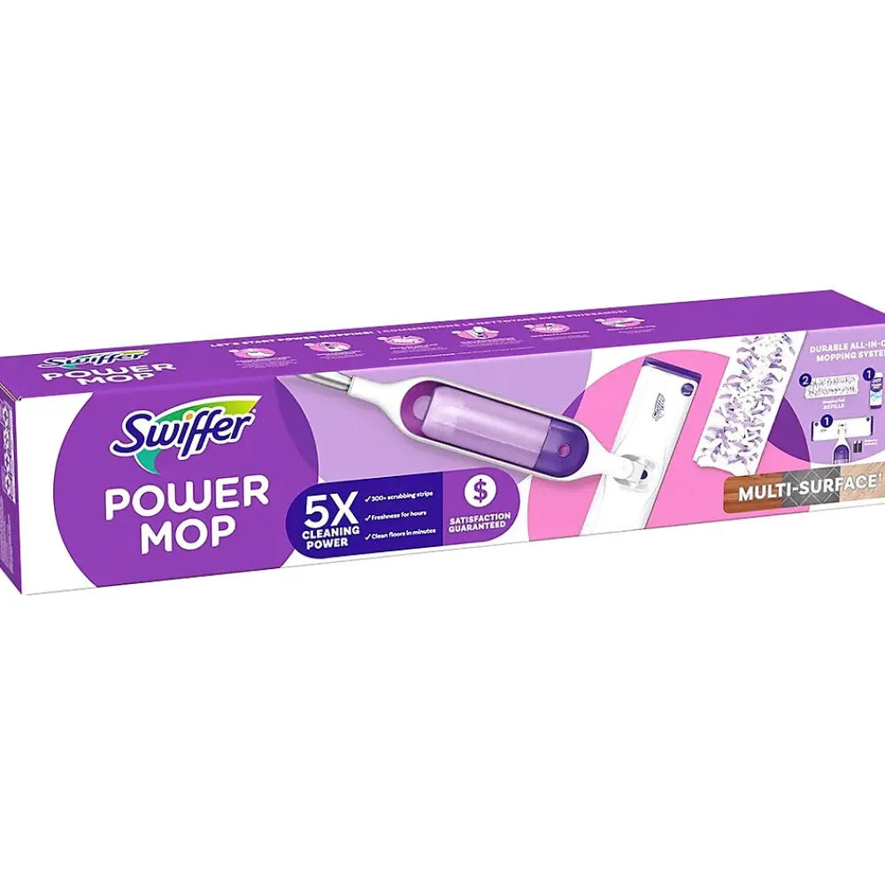 PowerMop Spray Mop Kit, /Kit (07241)<Swiffer New