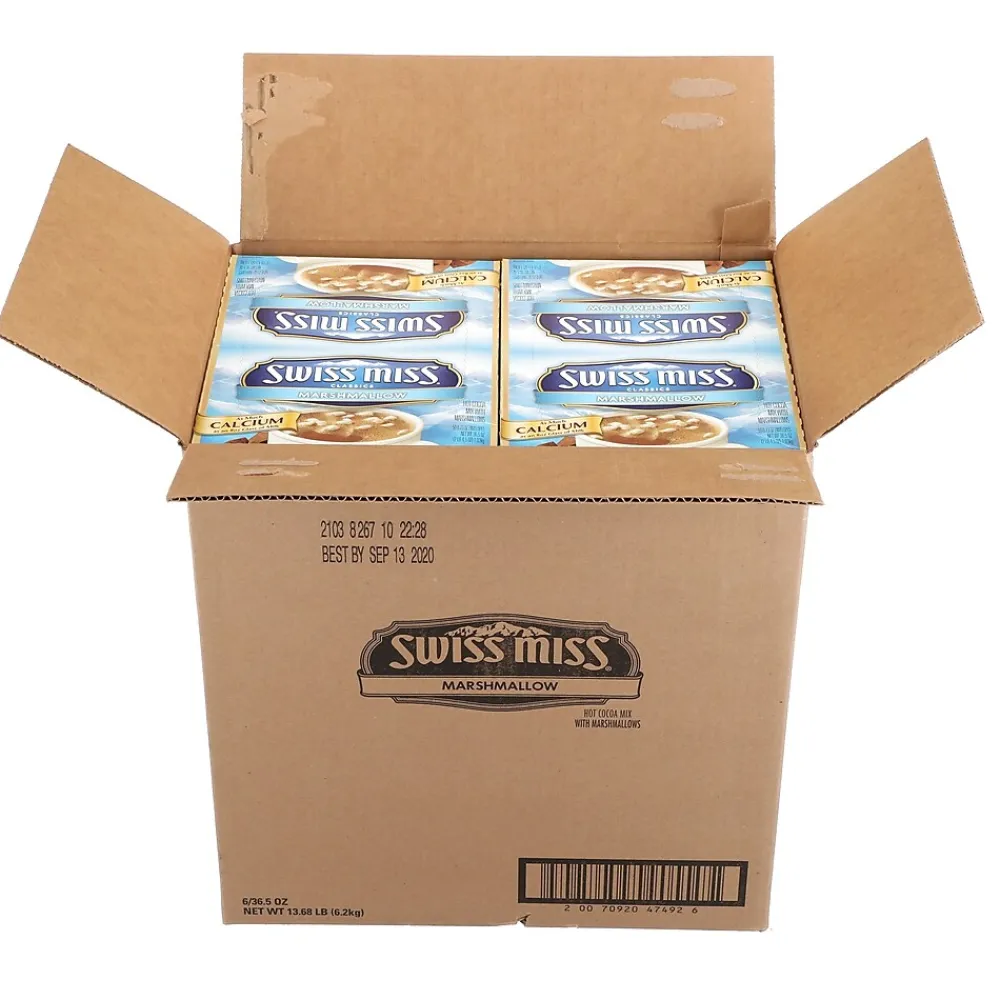 Swiss Miss Marshmallows Cocoa, 0.73 Oz., 50/Box (GOV47492)