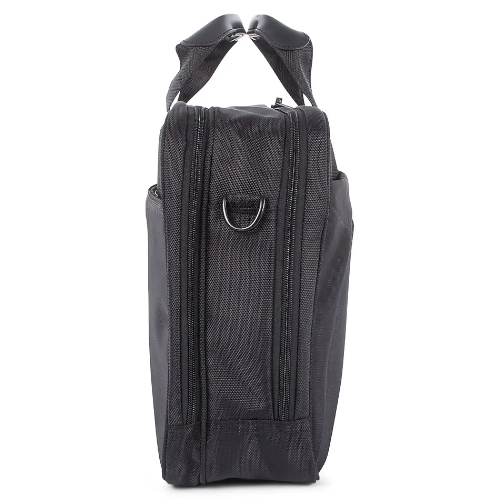 Purpose Polyester Executive Briefcase, Black (EXB1005SMBK)<Swiss Mobility Best