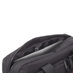 Stride Polyester Executive Briefcase, Black (EXB1020SMBK)<Swiss Mobility