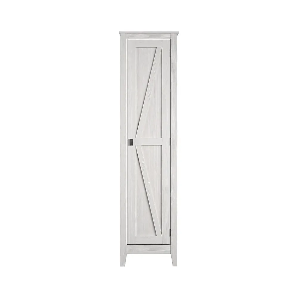 Storage Cabinets*System Build Farmington 71.9" Storage Cabinet with 4 Shelves, Ivory Pine (7531296COM)