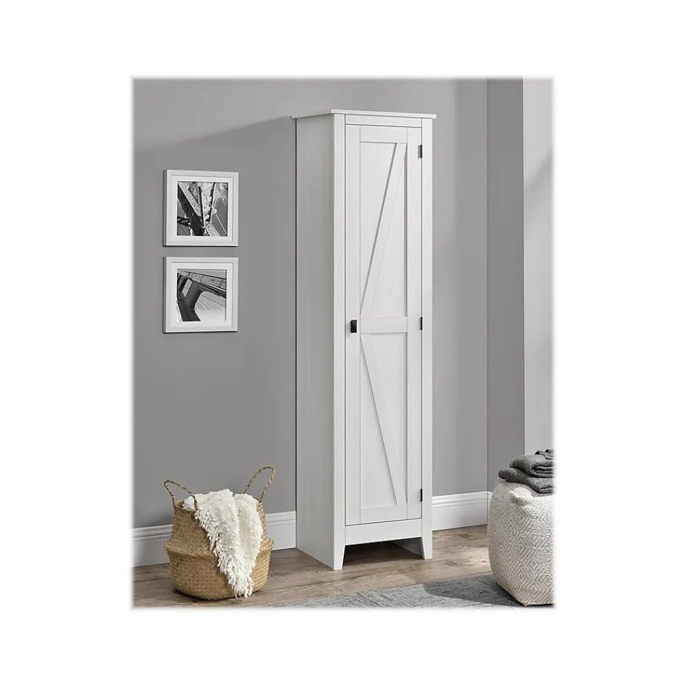Storage Cabinets*System Build Farmington 71.9" Storage Cabinet with 4 Shelves, Ivory Pine (7531296COM)