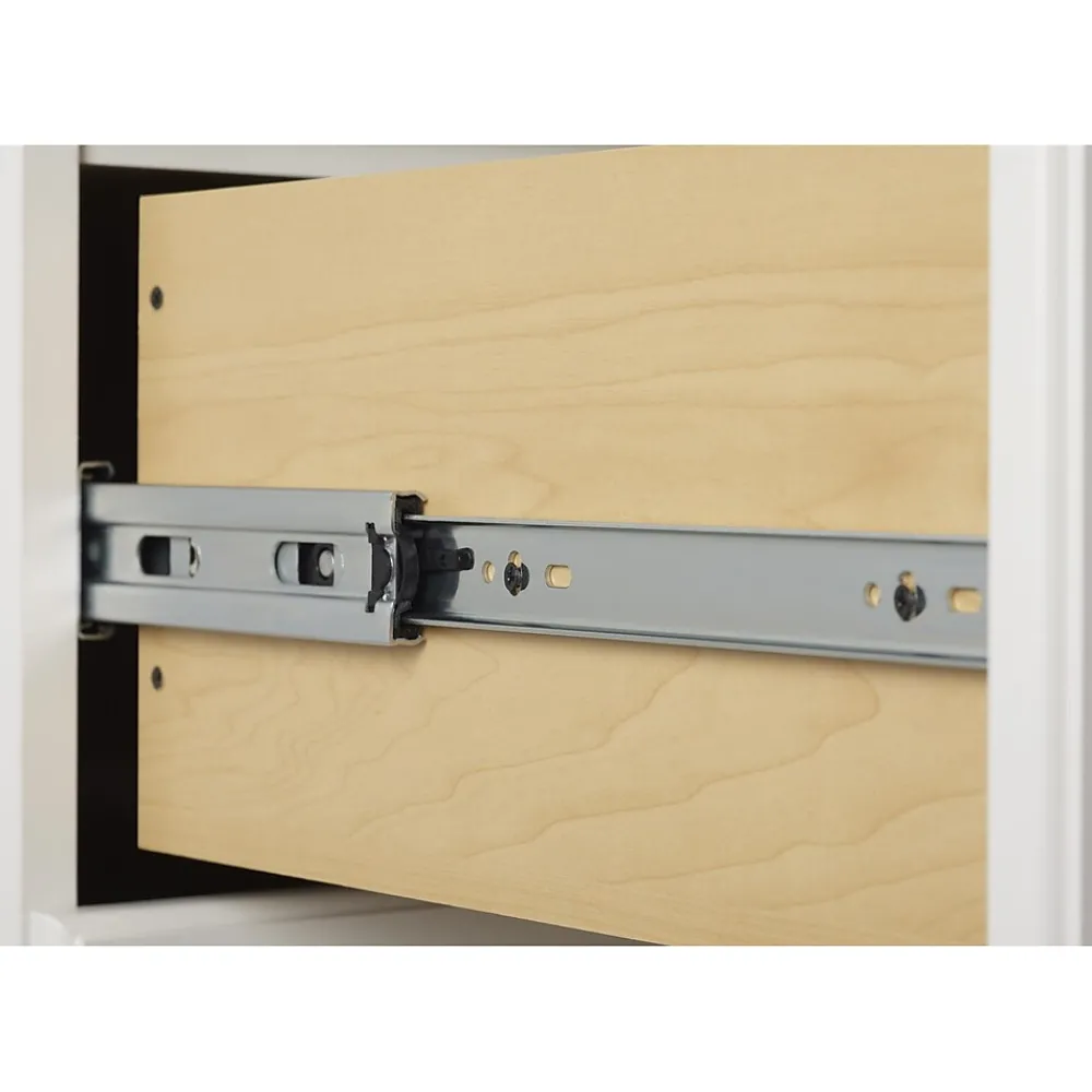 Storage Cabinets*System Build SystemBuild Kendall 36" 2 Door/2 Drawer Storage Cabinet, White (7364401PCOM)