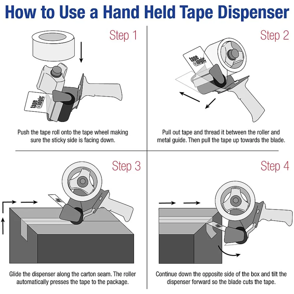 Sale Tape Logic ™ 3" Work Horse Carton Sealing Tape Dispenser (TDWH3)