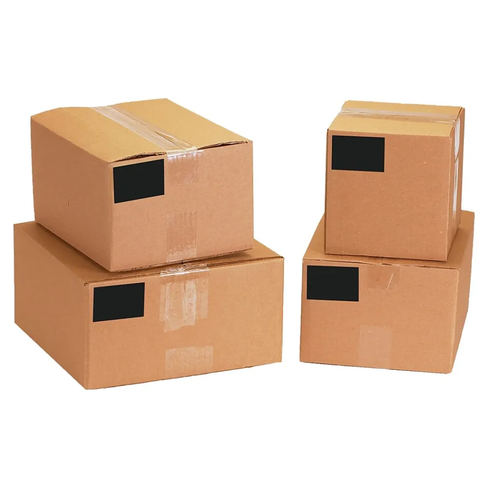 Labels|Tape Logic 5" x 7" Rectangle Inventory Label, Black, 500/Roll