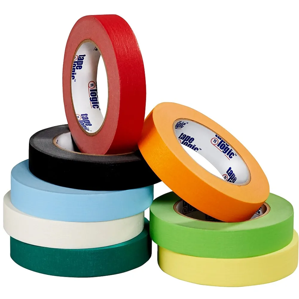 New Tape Logic ™ 3/4" x 60 Yards Light Masking Tape, Blue, 12 Rolls (T93400312PKH)