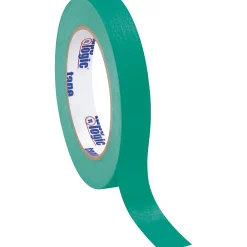 Online Tape Logic ™ 3/4" x 60 Yards Masking Tape, Dark Green, 12 Rolls (T93400312PKE)