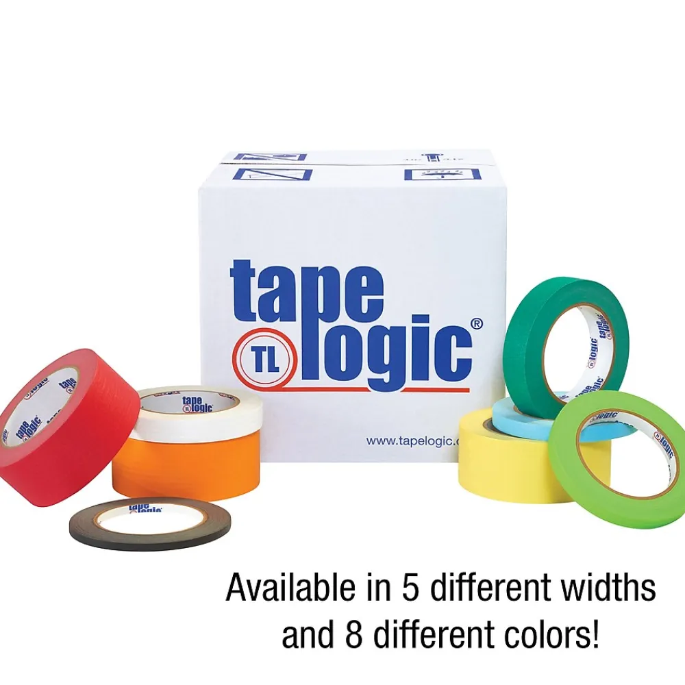 Tape Logic ™ 1" x 60 Yards Masking Tape, Yellow, 12 Rolls (T93500312PKY)