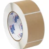 Clearance Tape Logic Block Out Labels, 4" x 6", Kraft, 500/Roll (DL1384K)