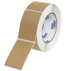 New Tape Logic Block Out Labels, 8" x 10", Kraft, 250/Roll (DL1385K)