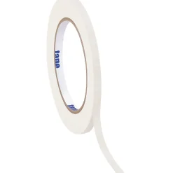 Best Tape Logic ® Colored Masking Tape, 4.9 Mil, 1/2" x 60 yds., White, 12/Case (T93300312PKW)