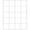Sale Tape Logic ® Laser Labels, Rectangle, 2" x 2", White, 2000/Case (LL111)