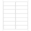 Online Tape Logic ® Laser Labels, Rectangle, 4" x 1 1/3", White, 1400/Case (LL122)