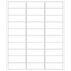 Discount Tape Logic Rectangle Laser Labels, 2 5/8" x 1", Glossy White, 3000/Case (LL200)