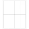 Labels|Tape Logic ® Rectangular Laser Labels, 2" x 5", White, 800/Case (LL163)