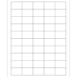 Tape Logic ® Removable Rectangle Laser Labels, 1 1/2" x 1", White, 5000/Case (LL260)
