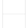Clearance Tape Logic ® Removable Rectangle Laser Labels, 8 1/2" x 5 1/2", White, 200/Case (LL270)