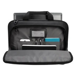 CityLite Laptop Briefcase, Black Polyester (TBT053US)<Targus Clearance