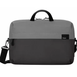 Sagano EcoSmart Laptop Slipcase, Black/Gray Recycled PET (TBS574GL)<Targus Discount
