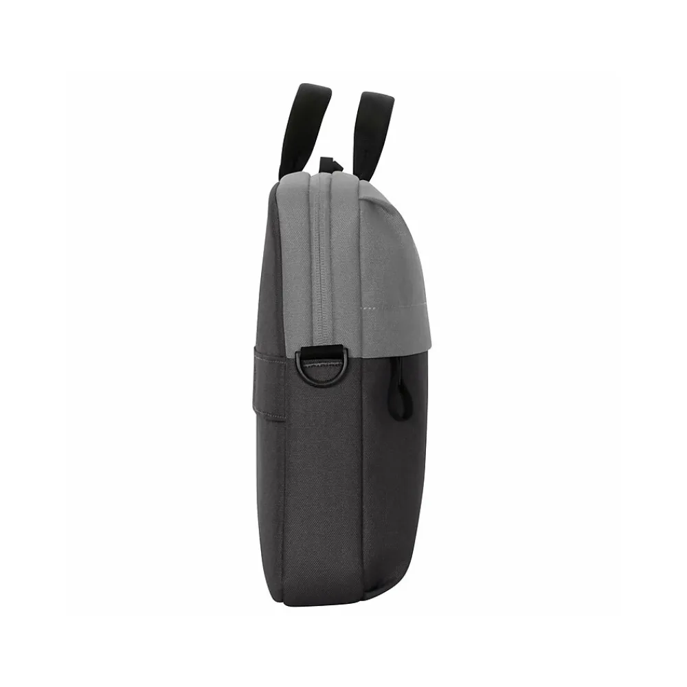 Sagano EcoSmart Laptop Slipcase, Black/Gray Recycled PET (TBS574GL)<Targus Discount