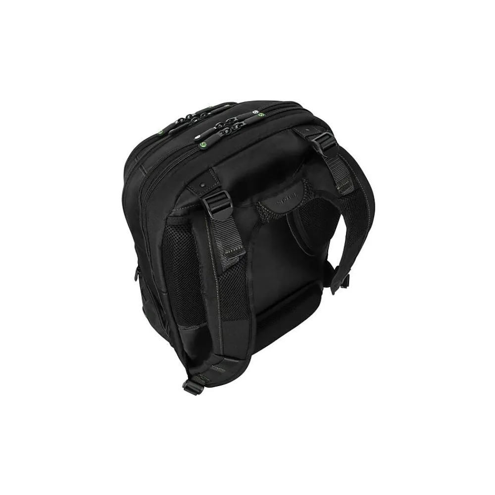 Targus Spruce EcoSmart Laptop Backpack, Black Fabric (TBB 019US)