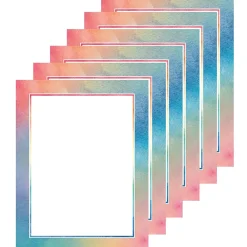 Classroom Paper*Teacher Created Resources Watercolor Computer Paper, 50 Sheets Per Pack, 6 Packs (TCR8967-6)