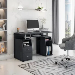 Computer Desks*Techni Mobili 47"W Computer Desk, Espresso (RTA-8211-ES18)