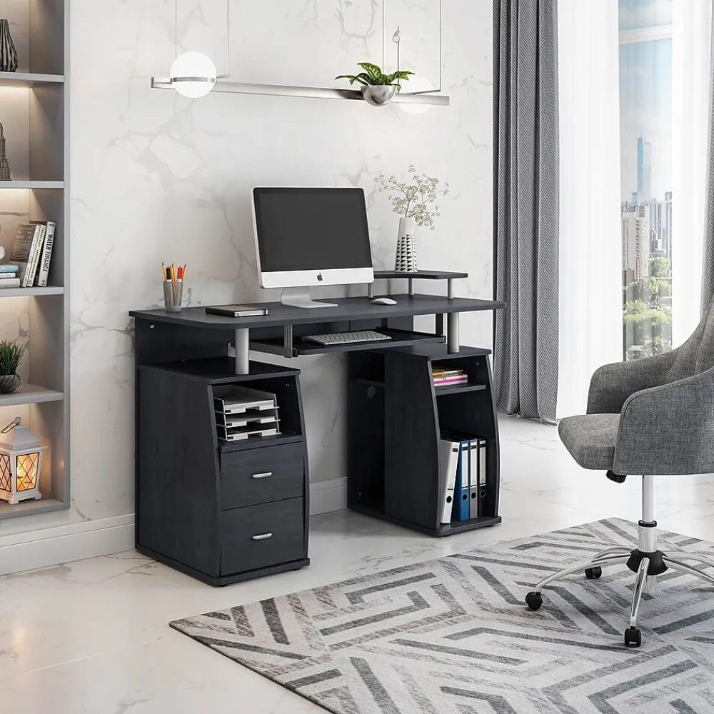 Computer Desks*Techni Mobili 47"W Computer Desk, Espresso (RTA-8211-ES18)