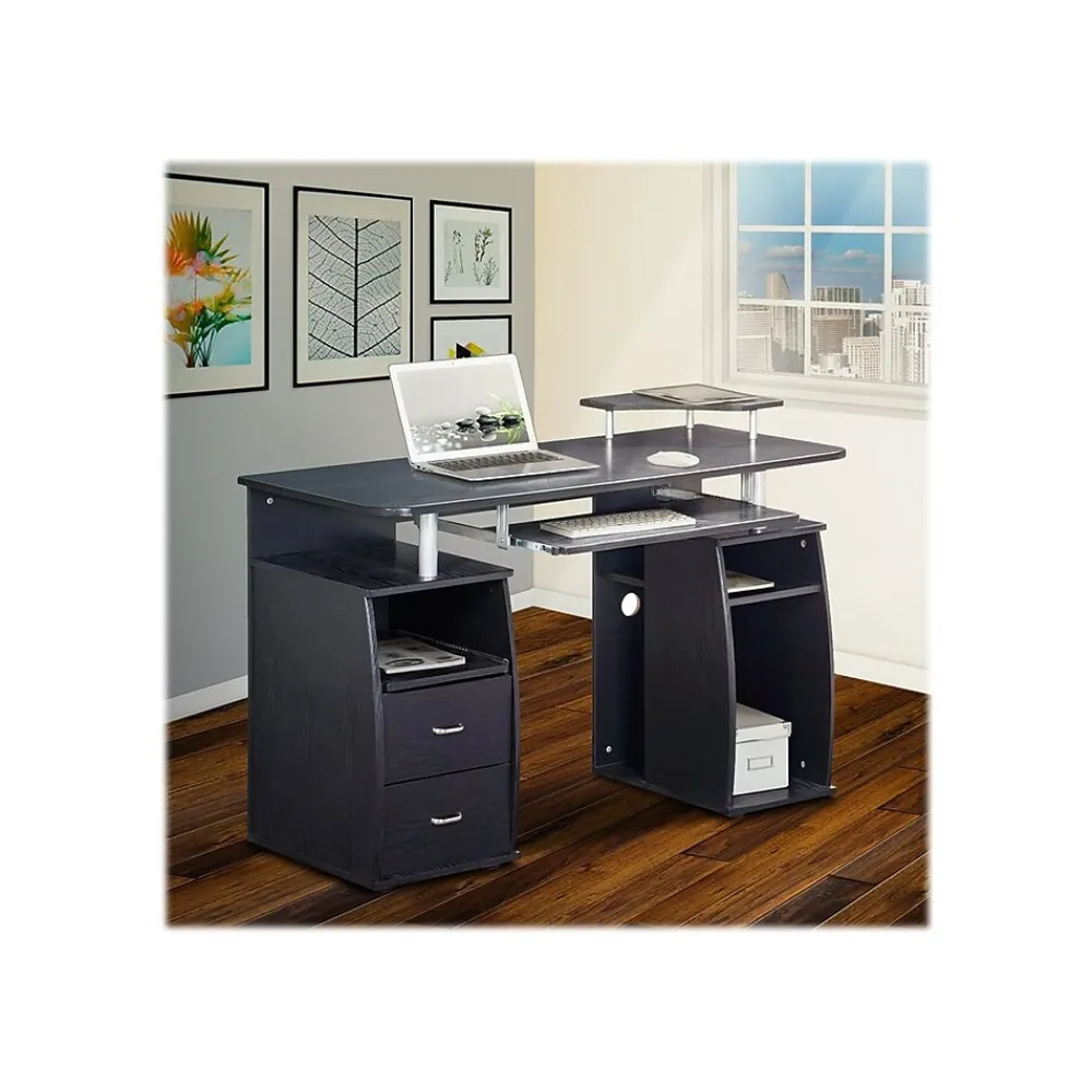 Computer Desks*Techni Mobili 47"W Computer Desk, Espresso (RTA-8211-ES18)