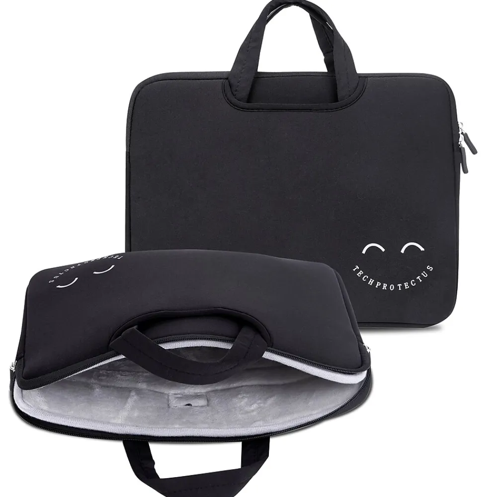 Neoprene Laptop Sleeve for 11.6 & 12" Laptops, Black (TP-BK-NS11)<TechProtectus