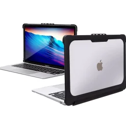 Rugged Laptop Case, Clear, Plastic (TP-RCL-MA13MA)<TechProtectus