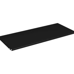 Storage Cabinets*Tennsco Extra Shelf for 18" Deep Storage Cabinet, Supports 400 lb., Black, 3/4"H x 36"W x 18"D