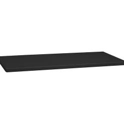 Storage Cabinets*Tennsco Extra Shelf for 18" Jumbo Deep Storage Cabinet, Supports 400 lb., Black, 3/4"H x 48"W x 18"D