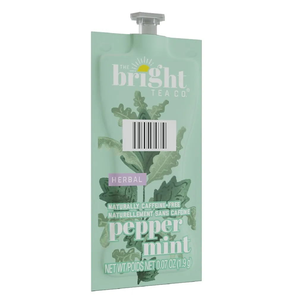 Bright Tea The Co. Peppermint Tea, Flavia Freshpack, 100/Carton (MDRB505)