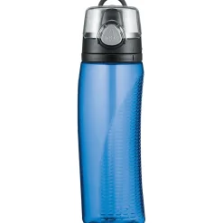 Thermos Intak Plastic Water Bottle, 24 oz., Blue (HP4100TLTRI6)