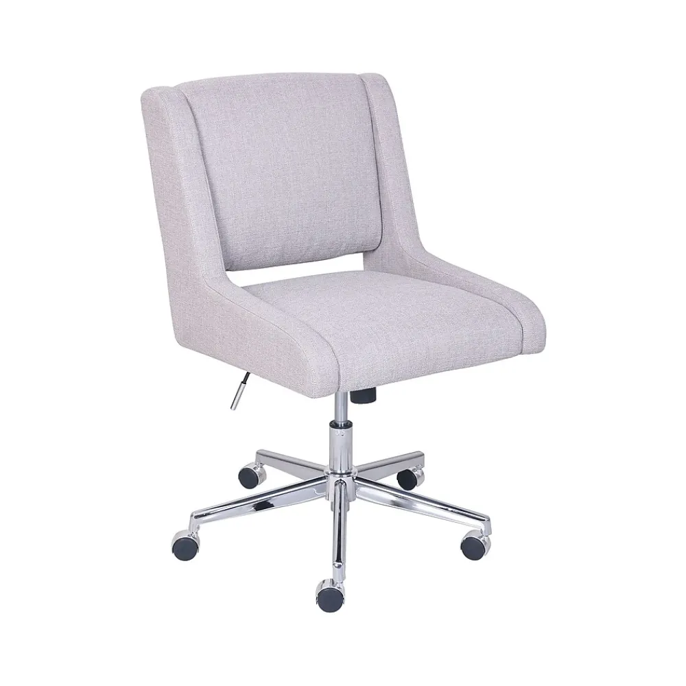Office Chairs*Thomasville Furniture Thomasville Lynx Fabric Computer and Desk Chair, Oatmeal (46436)