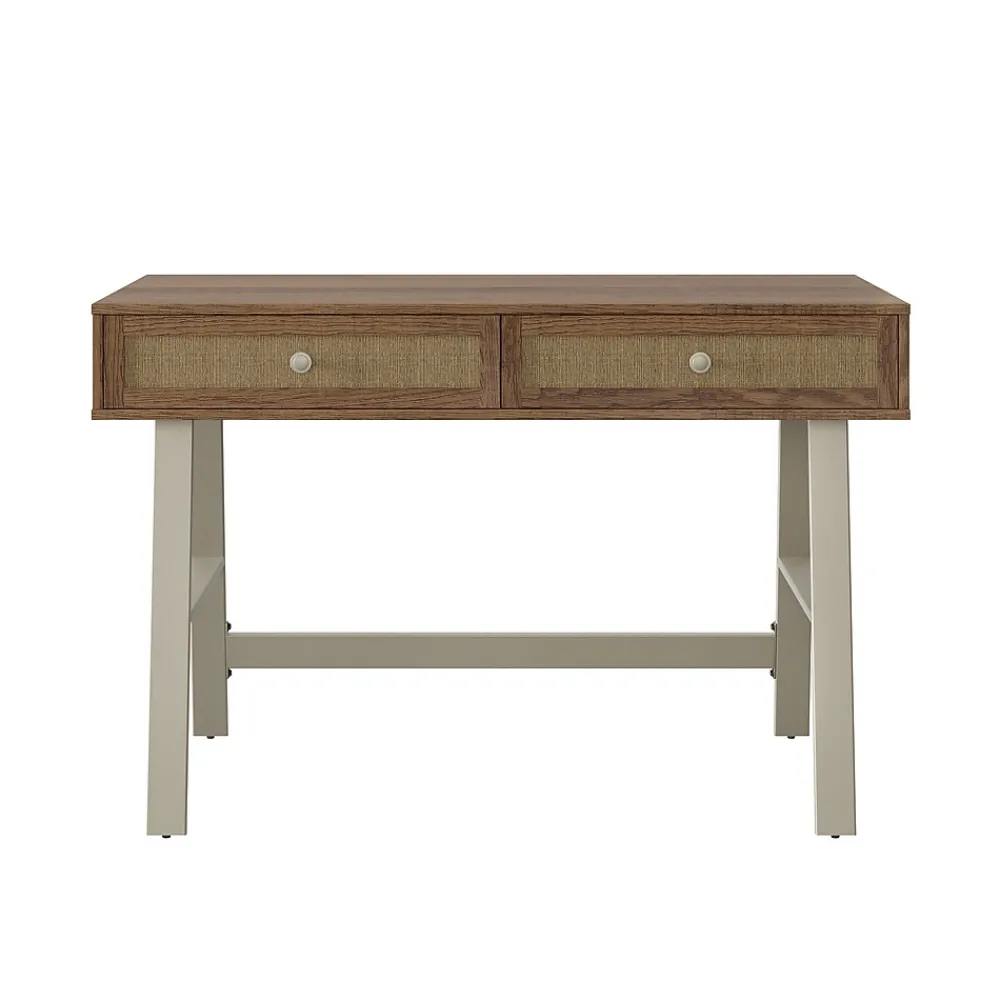 Office Desks*Whalen Thomasville Minden 48" Writing Desk, Island Teak (SPLS-MI48D-TV)
