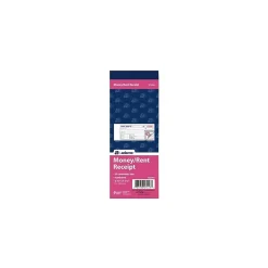 Accounting & Record Journals*TOPS 3-Part Money/Rent Receipt Book, 2.75" x 7.19", 50 Sheets/Book (TC2701-3)