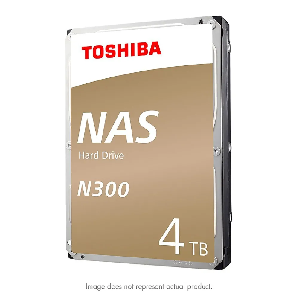 Outlet Toshiba N300 HDWQ140XZSTA 4TB SATA 6 Gb/s Internal Hard Drive